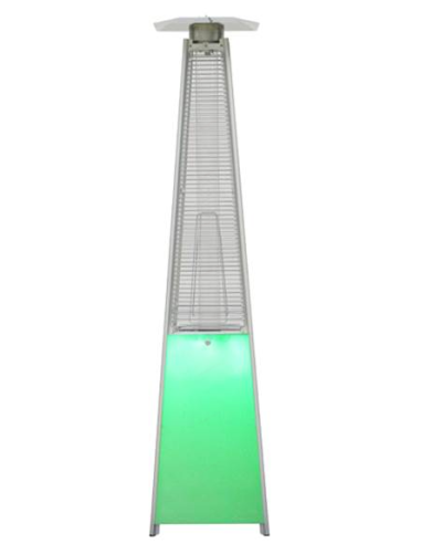 Газовый обогреватель пирамида c LED подсветкой